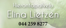 Hierontapalvelu Elina Lietzén logo